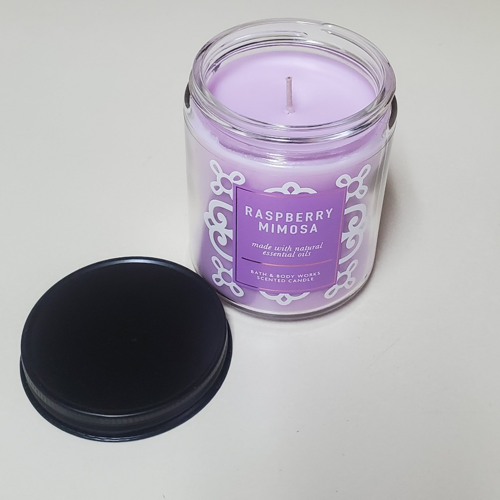 Bath & Body Works Raspberry Mimosa Candle - Picture 1 of 3